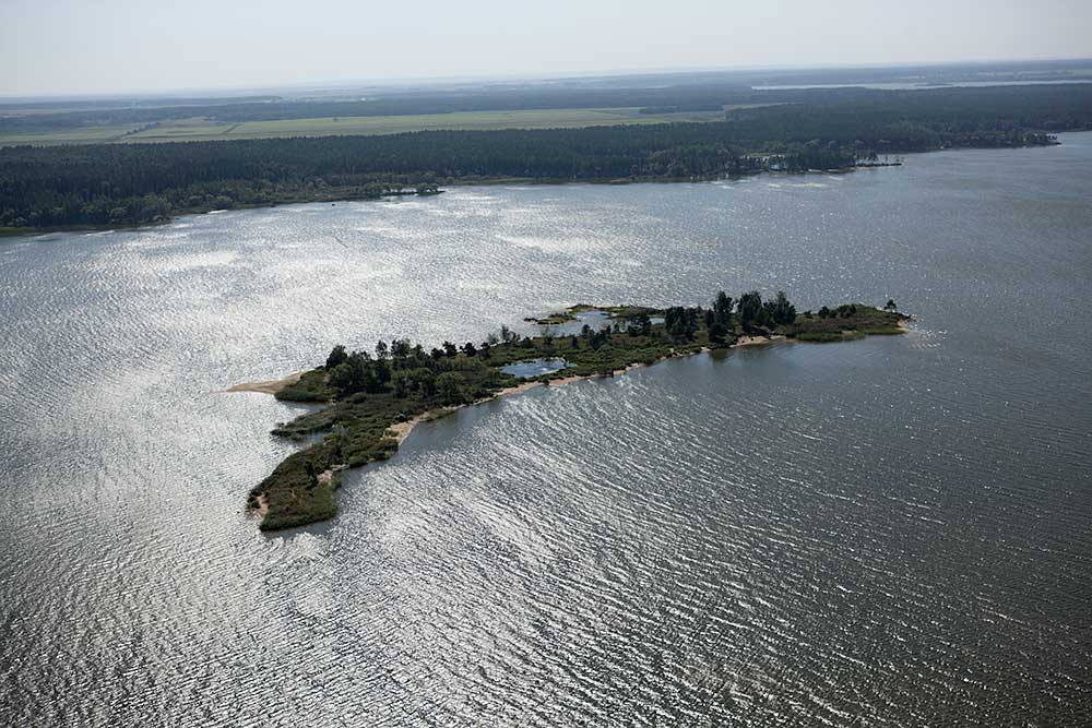 Таинственный остров на Вилейском водохранилище